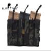 Emerson Modular Triple Open Top Magazine Pouch Combat Molle MAG Pouch (Multicam Black) view 3
