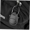 Froiny 80cm Retractable Cable Bike Lock Anti-Theft Luggage Locks Mini Lock 3 Digit Combination Number Padlock for Suitcases Bicycle view 3