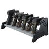 Mind and Action Pistol Rack, Deluxe Handgun Rack Stand,Pistol Display Holder for Gun Safe and Gun Cabinet (6 Gun Holders) view 1