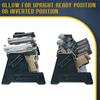 Mind and Action Pistol Rack, Deluxe Handgun Rack Stand,Pistol Display Holder for Gun Safe and Gun Cabinet (6 Gun Holders) view 3