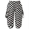 Oyolan Kids Girls Jogger Cargo Pants Loose Casual Baggy Sweatpants Jazz Hip Hop Street Dance Performance Trousers Type B Black 15-16 Years view 1