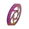 145MM Colorful Disc Brake For Kaabo Wolf Warrior Electric Scooter Brake Disc Skateboard Spare Parts (145mm Colorful) view 4