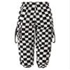 winying Kids Girls Jogger Cargo Pants Sweatpants with Pocket Sports Hip Hop Streetwear Trousers Baggy Pants Type B Black 9-10 Years view 2