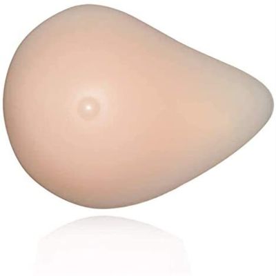 1 Piece Reusable Silicone Breast Forms Self-Adhesive Fake Boobs for Breast Cancer Surgery Woman Chest Improvement (Color : Right Side Only, Size : DD Cup:460g)