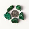 1/4 lb Tumbled Small Green Jasper Gemstone Crystals Gem Rock Specimen view 2