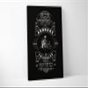 Damdekoli Vintage Jiu Jitsu Poster - Wall Art Brazilian BJJ - Martial Arts - Jujitsu (24 x 36 Inches - Canvas) view 1