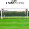 PodiuMax Top Bins Soccer Target Goal 2pcs, Easy to Attach and Detach to The Goal,Shooting Accuracy Training (Red) view 4