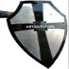 ARTIZANSTORE Fighting Shield Armour Shield Steel Knight Brass Cross Templar Fighting Shield Halloween Hand-Forged Gothic Layered Steel Cross Shield Medieval Battle Armor view 2
