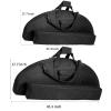 SOPOGER Archery Compound Bow Case Holder Soft Carry Bow Bag Case with Arrows Quiver Pocket for Hunting Target Practice (Black, 45.3 inch) view 3