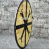 ARTIZANSTORE Medieval LARP Warrior Viking Round Shield Armor Collectible Templar Shield Gift view 3