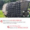 DREAMOSA Climbing Cargo Net, Outdoor Obstacle Course, Safety Netting, Black, Polyester, 1000 lb Load Capacity, 1.5 in Width, 59.06 in Length view 3