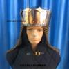 ARTIZANSTORE King Arthur Helmet with Av Entail, Chain Mail Helmet Silver view 2