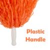 Hooshing 12PCS Orange Pom Poms Cheerleading Plastic Cheer Pom Poms with Handles for Team Spirit Sports Party Dance view 2