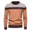 tuduoms Mens Lightweight Crewneck Sweater Cable Knit Thermal Pullover Casual Relaxed Fit Sports Sweaters Lightweight Jumpers view 1