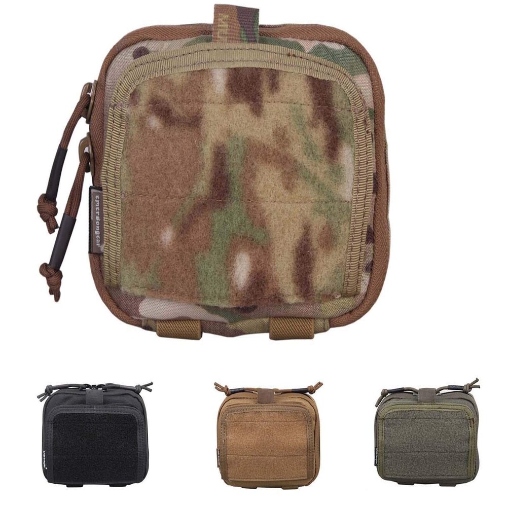 Emerson Admin Multi-Purpose Map Bag Military Molle Combat Pouch (Multicam)