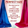 Geyoga 9 Pcs Fabric Play Scarves Rainbow Play Dance Scarves Creative Pretend Juggling Dress 35 x 35 Inch(Classic Colors) view 2