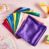 Geyoga 9 Pcs Fabric Play Scarves Rainbow Play Dance Scarves Creative Pretend Juggling Dress 35 x 35 Inch(Classic Colors) view 4