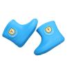 POLG Spring Baby Rain Boots Waterproof Shoes Toddler Kids Boys Girls Cartoon Rubber Waterproof Rain Shoes Rain Boots (Blue, 5-6 Years) view 1
