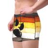 Gay flag bear paw LGBT Mens Boxer Briefs Underwear Breathable Stretch Boxer Trunk with Pouch for Men, Youth view 2