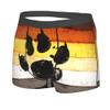 Gay flag bear paw LGBT Mens Boxer Briefs Underwear Breathable Stretch Boxer Trunk with Pouch for Men, Youth view 3