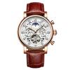 SHATONG Multi-dial Waterproof Men's Watch Business Round Analog Mechanical Movement Watch,case Diameter: 42mm view 1