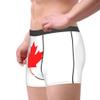 Flag of Canada Mens Boxer Briefs Underwear Breathable Stretch Boxer Trunk with Pouch for Men, Youth view 4