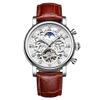SHATONG Multi-dial Waterproof Men's Watch Business Round Analog Mechanical Movement Watch,case Diameter: 42mm view 1