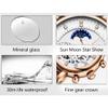 SHATONG Business Casual Men's Watch Automatic Mechanical Watch Waterproof Watch with Leather Strap for Men,Mineral Glass view 4