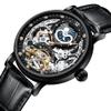 SHATONG Business Casual Original Mechanical Movement Men's Watch Multi-Function Waterproof Watch with Leather Strap view 1