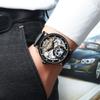 SHATONG Business Casual Original Mechanical Movement Men's Watch Multi-Function Waterproof Watch with Leather Strap view 2