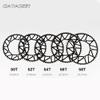 catazer Bike Chain Wheel 50/52/54/56/58T 130 BCD 9 10 11 Speed Hollow CNC Alloy Single Disc Chainwheel for Road Bike MTB Bike (54T) view 4