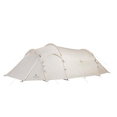 Snow Peak Vault 4 Person Tent, Versatile, Open Air Shelter, Outdoor Adventure, Camping, Three Seasons, Ivory