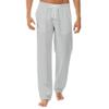Men's Casual Cotton Linen Pajama Pants Fashion Loose Fit Open Bottom Sport Trousers Lightweight Straight-leg Sweatpants Gray view 1