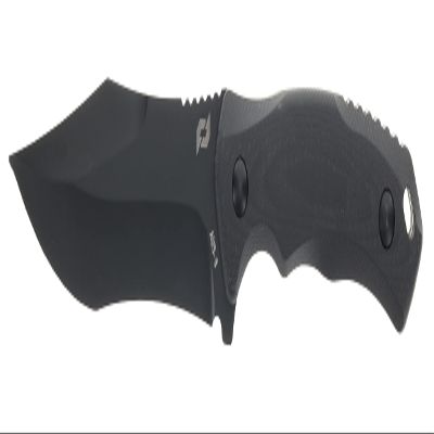 Schrade Delta Class Steel Driver Fixed Blade 10in with 4in AUS-8 Steel Blade and G10 Handle for Hunting and Bushcraft