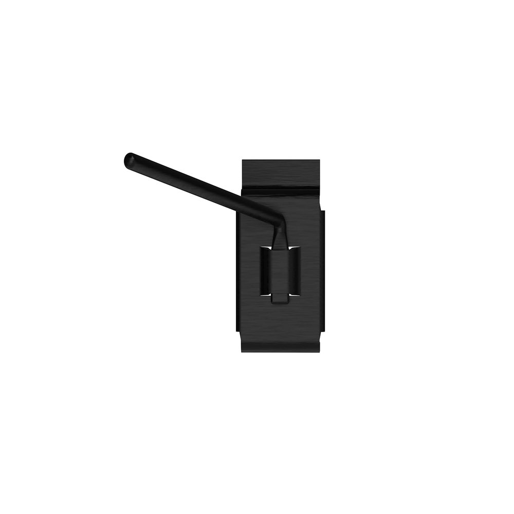 Lockdown Securewall Angled Barrel Peg with Solid Steel Construction and Custom Storage for Firearm, Vault, and Gun Room