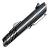Smith & Wesson M&P Spear Point Satin Knife with 3.5" AUS-8 Steel Blade, Aluminum Handle, Glass Breaker for Tactical, EDC view 3