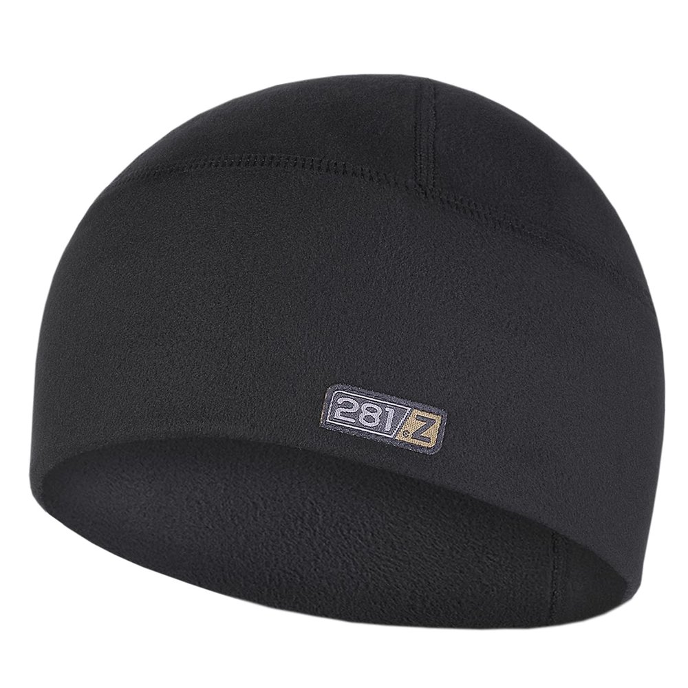 281Z Polartec Wind Pro Winter Skull Cap - Military Tactical Outdoor Sport - Watch Cap Fleece Beanie (Black, Large)