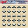 Sportdecals Victory 3/4" Award Decals (Navy Blue) view 1
