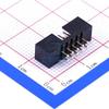 10 Pcs 2.0 Jane Bull 10PS/T IDC Connector (Bull Horn/Jane Bull) Through Hole, P=2mm 0.079" 2.00mm Brass MTB111-10S view 3