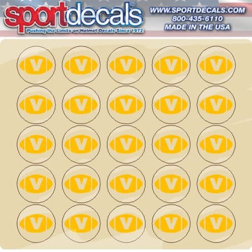 Sportdecals Victory 3/4" Award Decals (Yellow Gold)