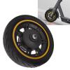 10inch Electric Scooter Front Wheel, Replacement DIY Assembly Front Wheel Auxiliary Wheel Reliable Reusable for G30 Electric Scooter view 2