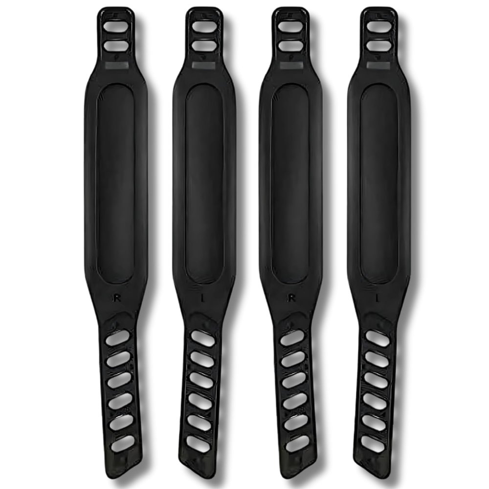 Exercise Bike Pedal Straps (Pair) - Extra Long - Compatible with LifeCycle Bikes (2 Pair)