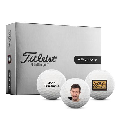 Titleist Pro V1x Left Dash Personalized Golf Balls - Logo, Custom