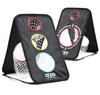 Izzo Golf A-Frame Chipping Practice Net Indoor/Outdoor - Golf Chipping Practice Training Net Designed to Improve Chipping Accuracy, Black view 3