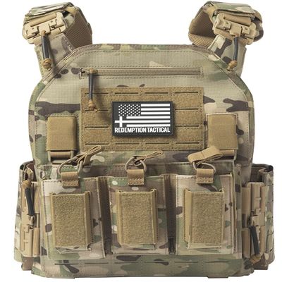 Crusader 2.0 Airsoft Vest with Quick Release Buckles (OCP Camo)