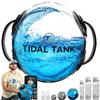 Tidal Tank Sphere - Original Heavy Bag Aqua Ball, Water Weight - Sandbag Weight Set for Home Gym, Adjustable Sand Bags Weights Workout - Portable Exercise Fitness Equipment - Workout Videos view 1