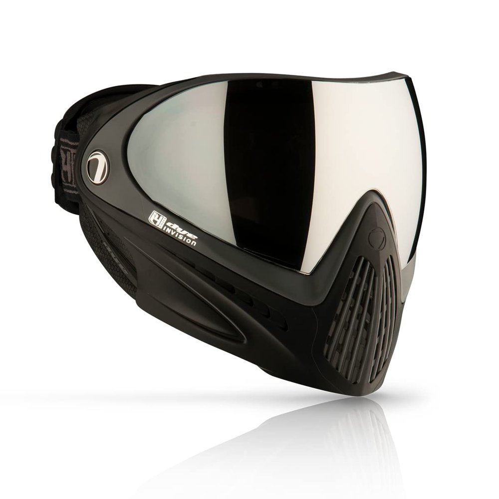 Dye Pro i4 Airsoft Full Face Mask with Shadow Thermal Lens, Black/Grey