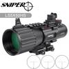 5X50mm Prism Scope GIII LS5X50 with Illuminated Red/Green/Blue Chevron Reticle (Horseshoe Reticle) view 2