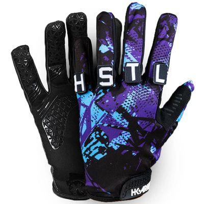 HK Army Freeline Knucklez Customizable Paintball Gloves - Poison - Large