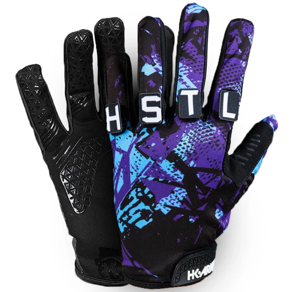 HK Army Freeline Knucklez Customizable Paintball Gloves - Poison - Large